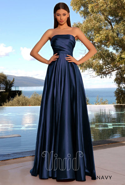 Nicoletta Anissa Gown NC2025 in Navy / Blues