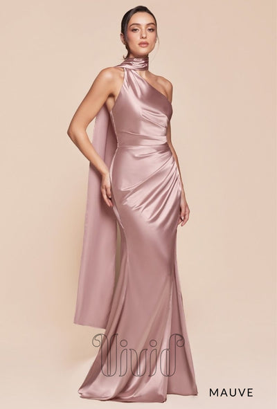 Vivid Formal Ashlyn Gown in Mauve / Purples