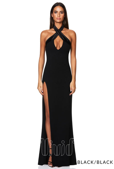 Nookie Renaissance Gown in Black/Black / Blacks