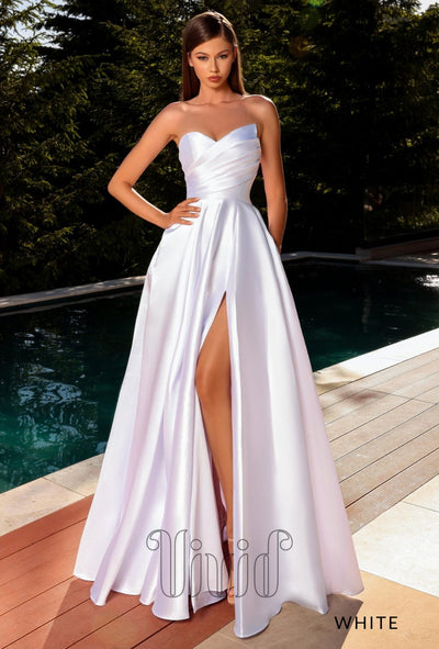 Nicoletta Silvana Gown NC2030 in White / Whites