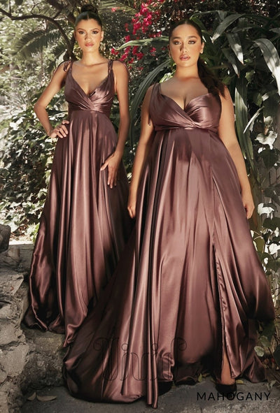 Vivid Core Cadence Gown in Mahogany / Nude & Neutrals