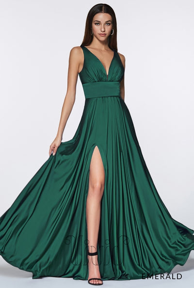 Vivid Core Fleur Gown in Emerald / Greens