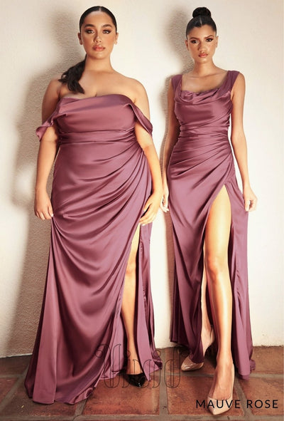Vivid Curve Gigi Gown in Mauve Rose / Purples